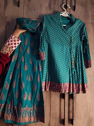 A beautiful limelight ready to wear gharara 2pc.