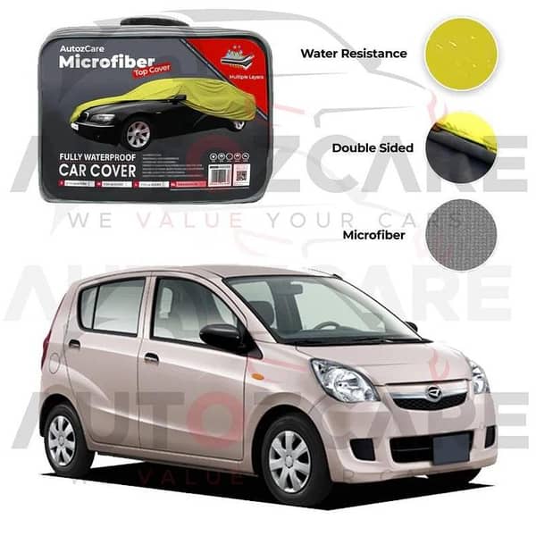 Daihatsu Mira Microfiber Top Cover Model - 2006-2017