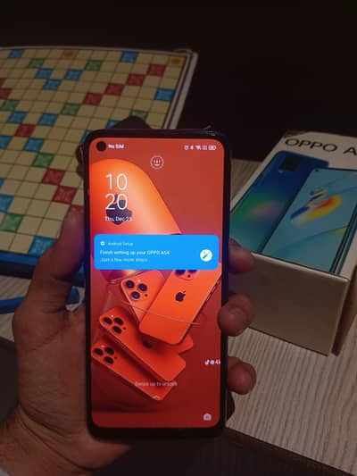 oppo A54 with box all ok seld no exchange