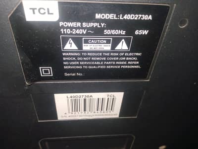 TCL ORIGINAL LED TV