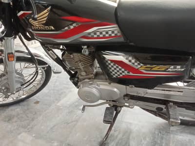 Honda 125 model 2024 no scratch on bike