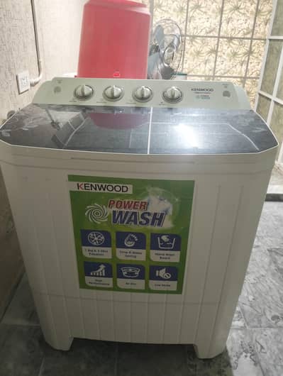 Kenwood Washing Machine with attached dryer.
