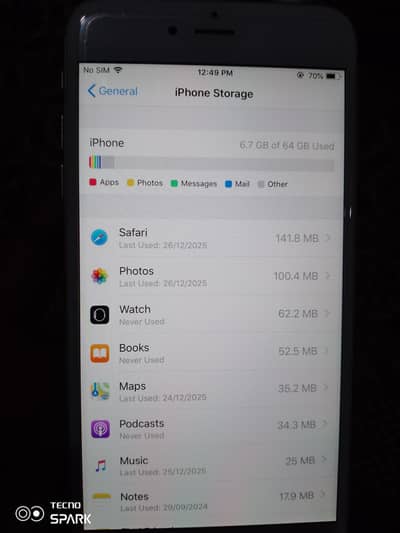 I phone 6 plus  64 gb