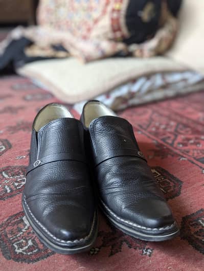 Handmade black Formal Shoes