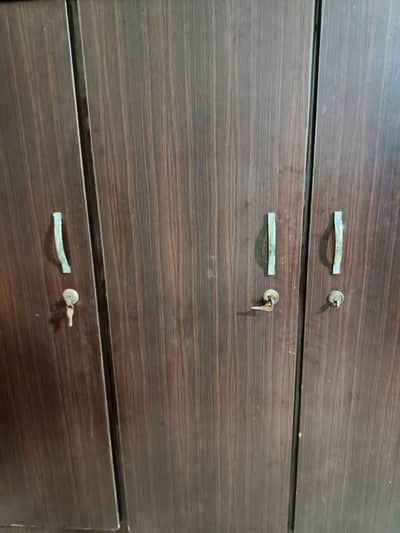 Three door wardrobe