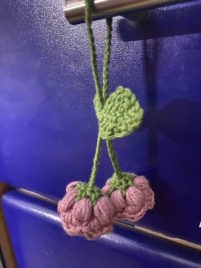 Crochet keychain