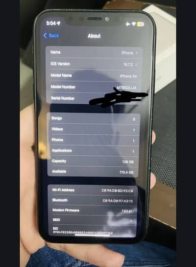 iPhone XR 128 gb helth 100