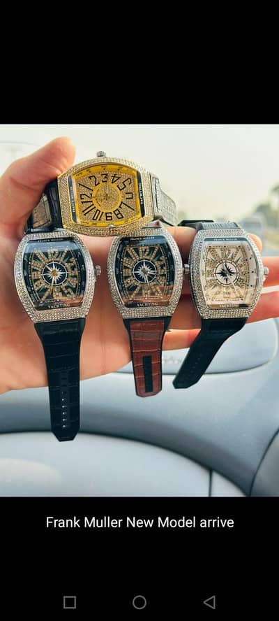 Frank Muller Style Luxury Quartz Watch for Men