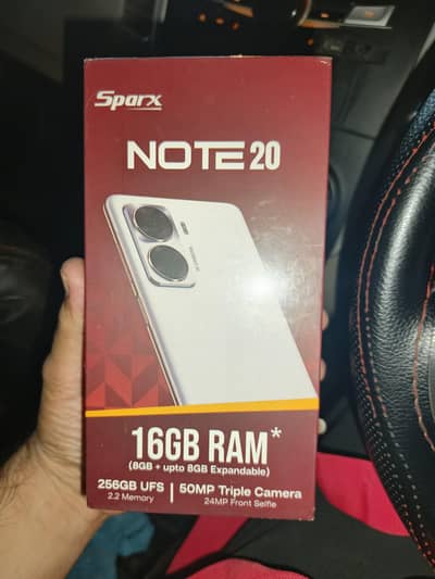 sparx Note 20 8+8/256GB