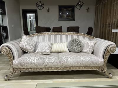 3 seater sofa set with Tables