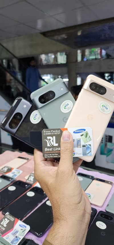 Google pixel 8 8gb/128gb official pta approved