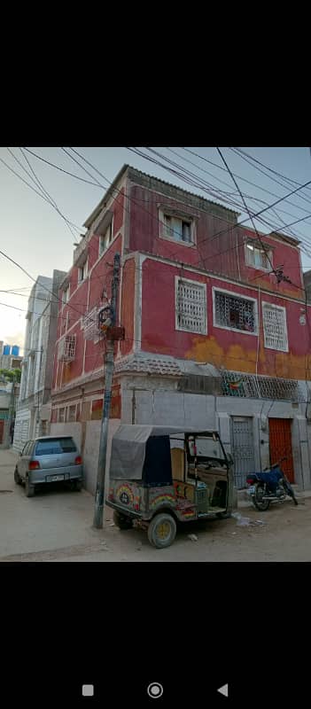 SECTOR 5-C/1. SIX BY SIX CORNER, G+2 HOUSE, NORTH KARACHI