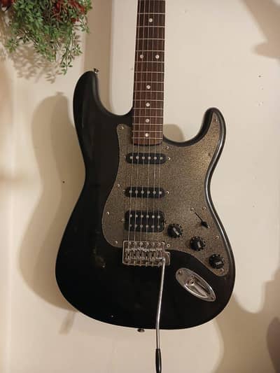 original squire by fender stratocaster electric guitar