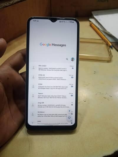 Samsung galaxy A04 with box