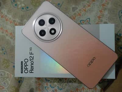 Reno 12F- 5G [12/256] Complete Box Official PTA 10.10