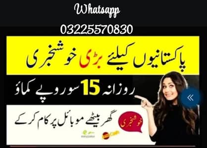 Online home based work