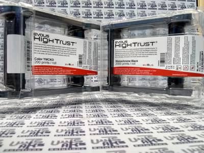 For Evolis Zenius PVC ID Card Printer - Evolis Color Ribbon R5F002SAA