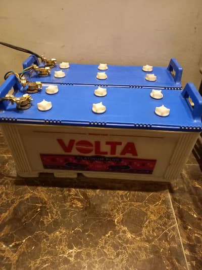 2 Volta 180 Amp Used Batteries For Sale