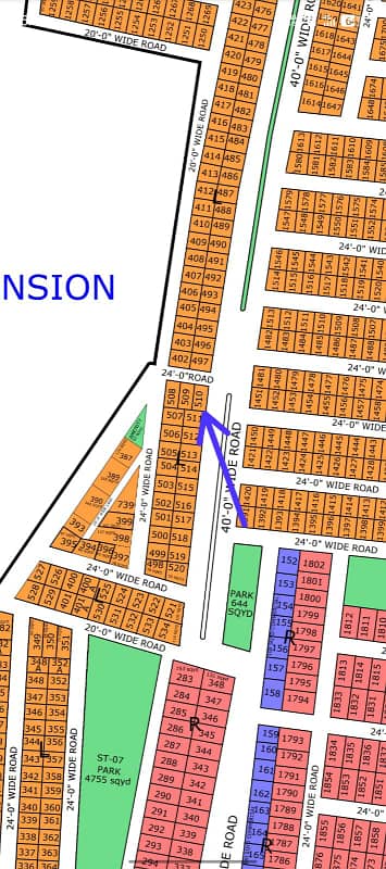 L-510, 80 Sq Yard, Executive Ext