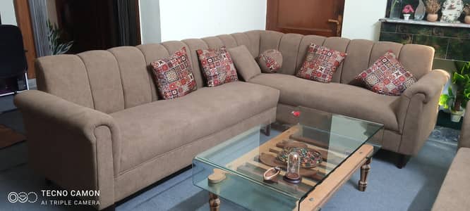 L SHAPE SOFA SET