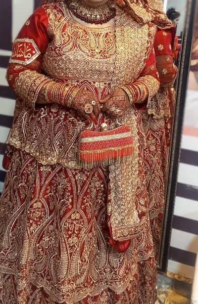 Indian new bridel langa and julwry and cluch