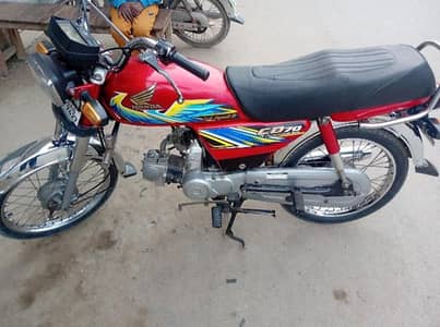 HONDA CD 70 2021 MODEL Condition Ok