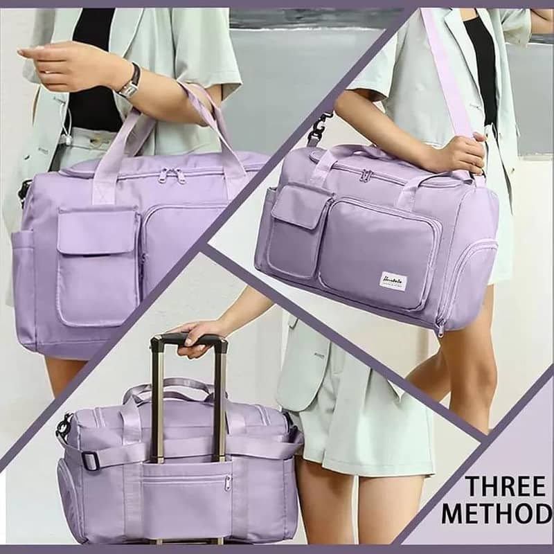 multiporpuse foldable duffle bag 4
