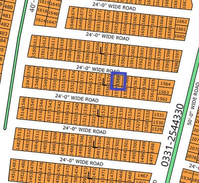 PLOT SALE IN NORTH TOWN RESIDENCY PHASE 1 GOLD BLOCK