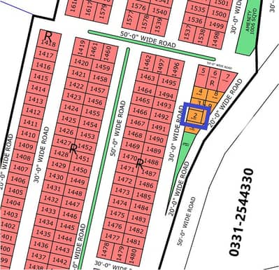 80 Sq Yard Plot Sale North Town Residency Phase-01 Overseas Block
