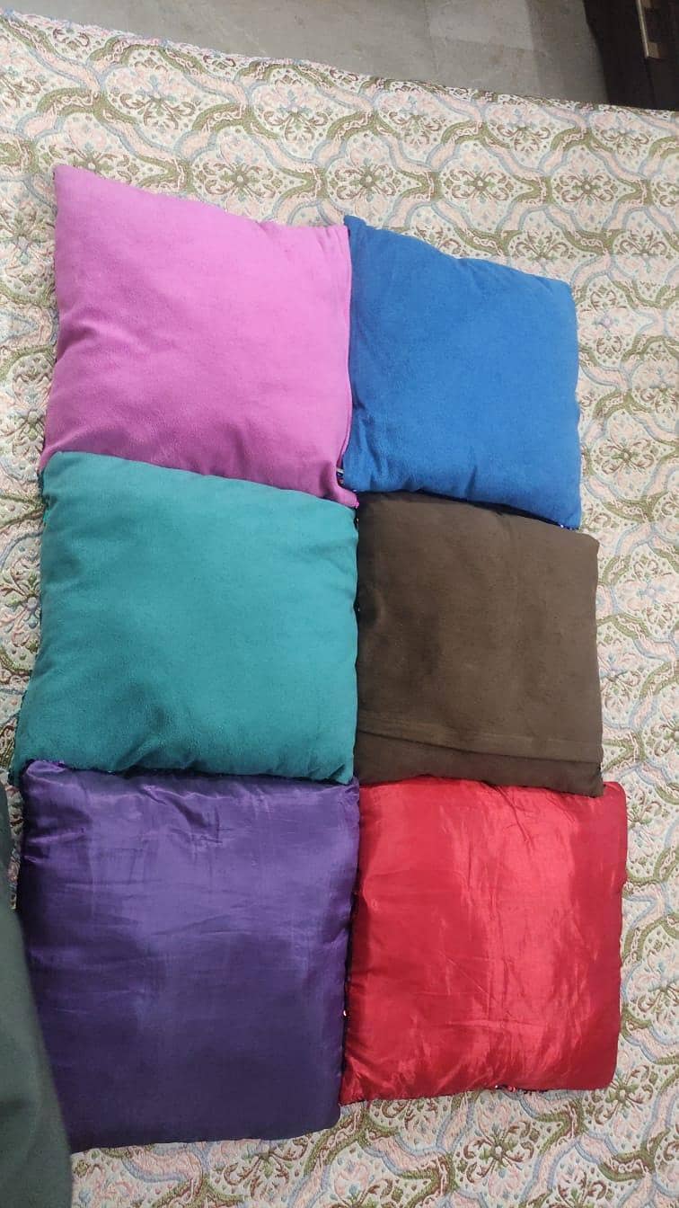 sequin pillows 1