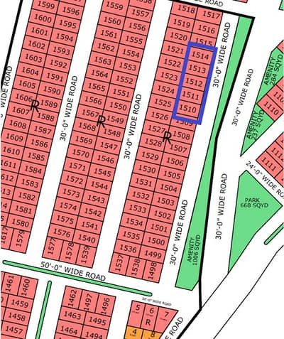 PLOT SALE IN NORTH TOWN RESIDENCY OVERSEAS BLOCK PHASE 1