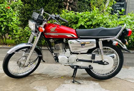 Honda CG 125 Special Edition 2019 Red Single Digit no. YBR/GR/CB150/CG