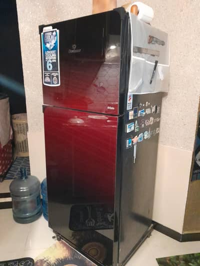 dawlance avante 9193 model almost new Red 12cft