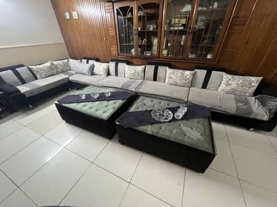 11 seater sofa L shaped