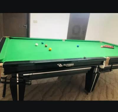 Snooker Tables available 5×10 or 6×12