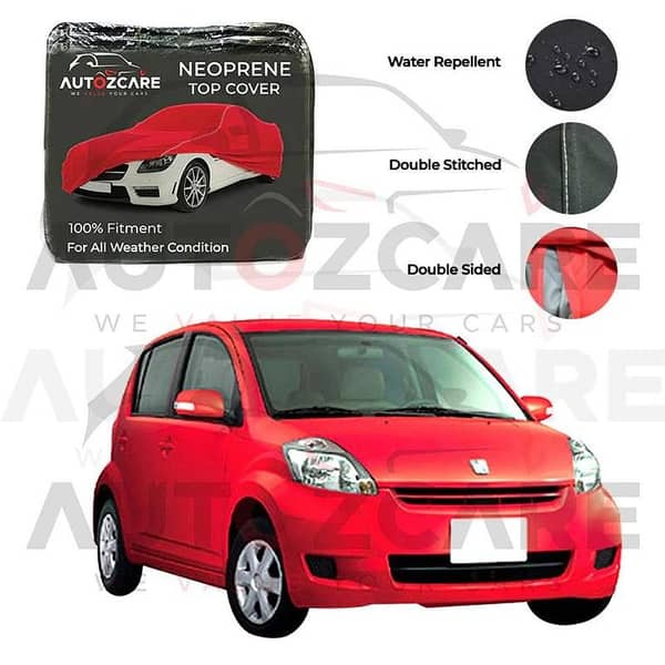 Toyota Passo Neoprene Top Cover - Model 2005-2010