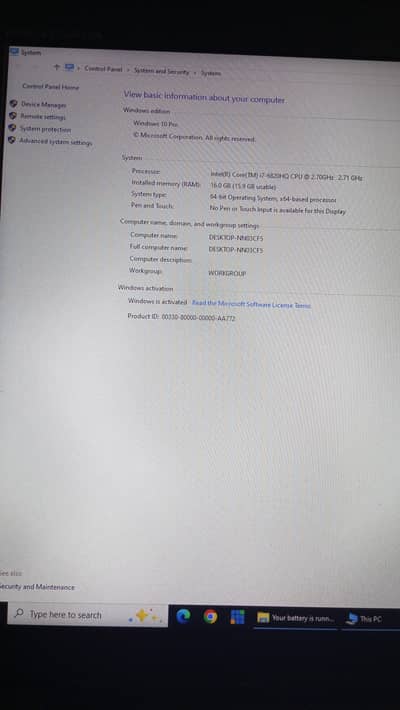 HP Z book Workstation 16gb Ram 4gb Graphics 256gb SSD Excellent