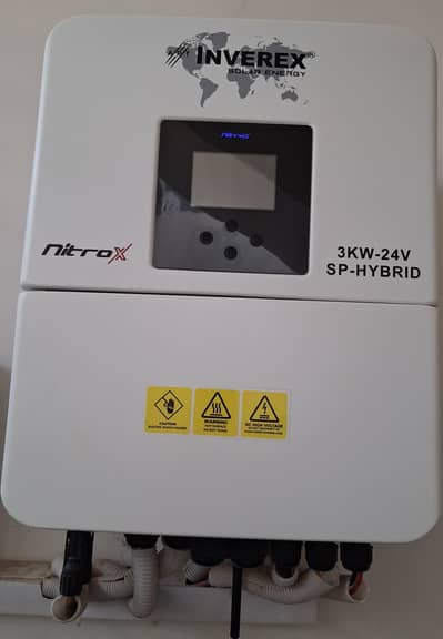 Invrex Nitrox 3kw Inverter with 3.5 years warranty and 2 batteries