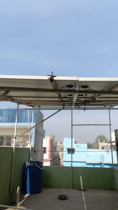 12 SOLAR PANELS WITH FRAME, INVEREX INVERTER,2 PHOENIX BATTERIES.