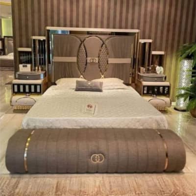 New Design Wooden Bed/Custom-Made Bed /Any Size, Style & Wood /Bed set