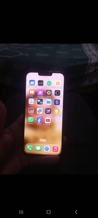 iphone 13 pro max  jv 128 gp hai only kit hai  back  barek hai