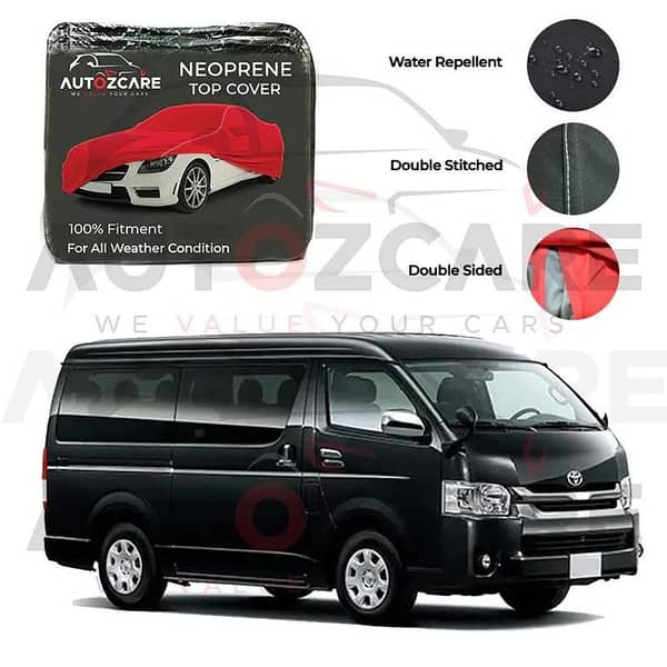 Toyota Hiace Neoprene Top Cover - Model 2004-2018