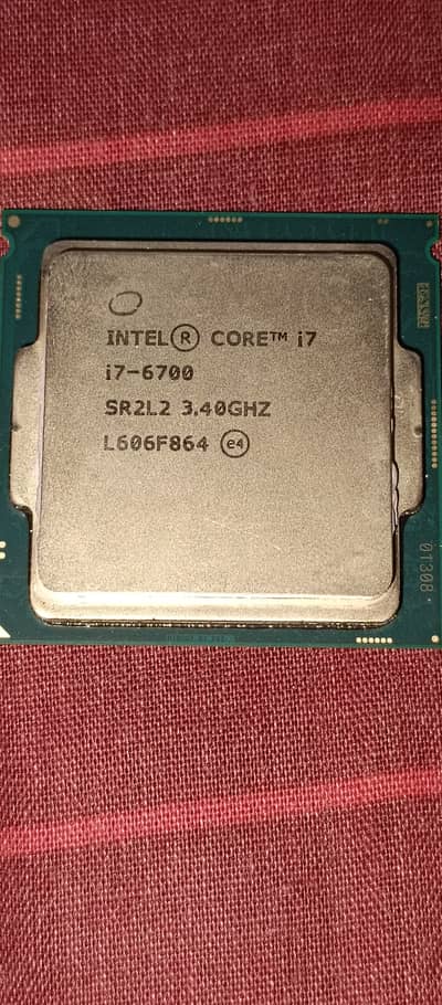 Intel i7 6th Gen 6700 processor