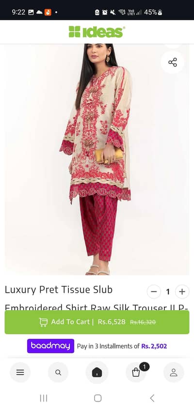 luxury pret tissue slub