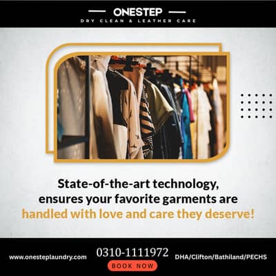Onesteo - Laundry / Dry Clean/ Leather Cleaning / Shoe Cleaning Servic