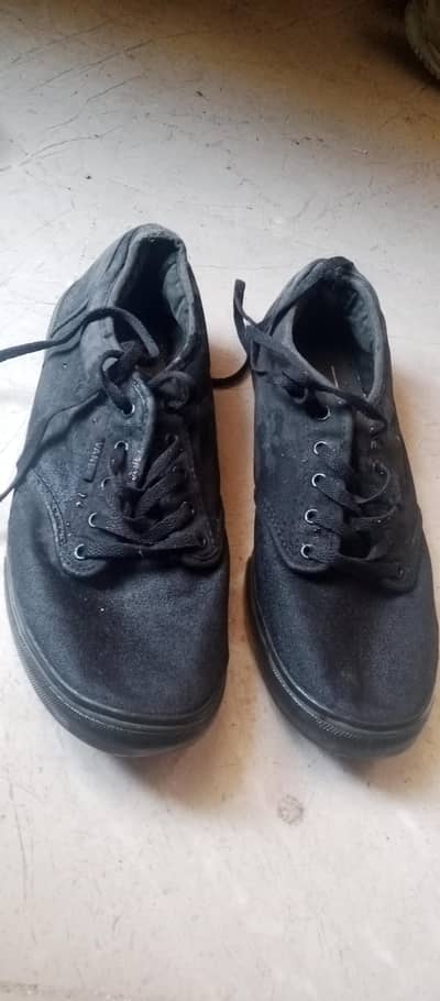 black shoes used only RS. 300.