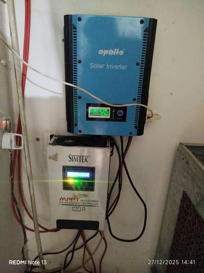 Selling Apollo Ups/solar inverter + Simtek H. Mppt. 100 amp