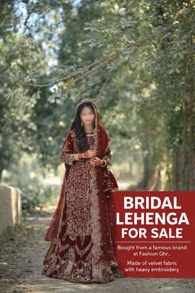 Bridal Dress | Wedding Dress | Barat Dress | Bridal Lehanga For Sale