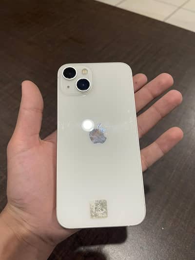 iphone 13 PTA approved physical+esim white color