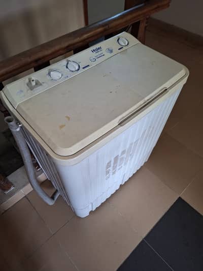 Haier washing machine 7.5 kg